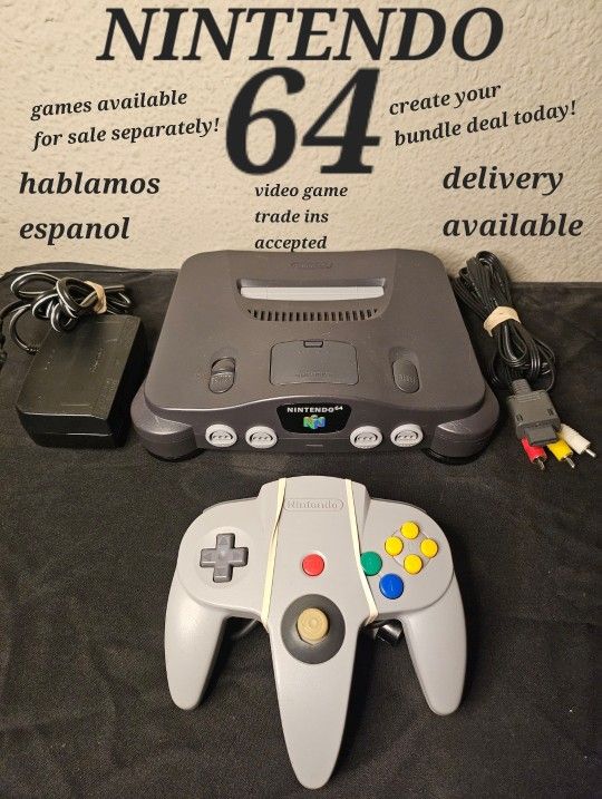 N64 COMPLETE SELL OR TRADE