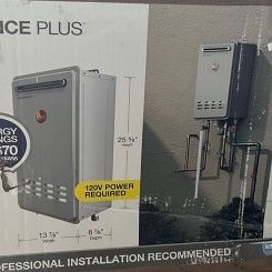 Rheem Performance Plus 9.5 GPM Liquid Propane Outdoor Tankless Water Heater  for Sale in Long Beach, CA - OfferUp