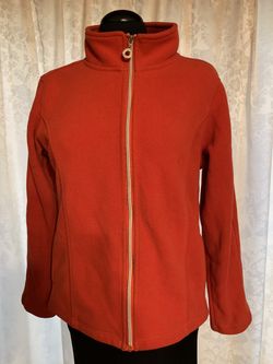 Women Jacket Orange Red