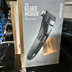 MANSCAPED® The Beard Hedger® Premium Men's Beard Trimmer with Comb