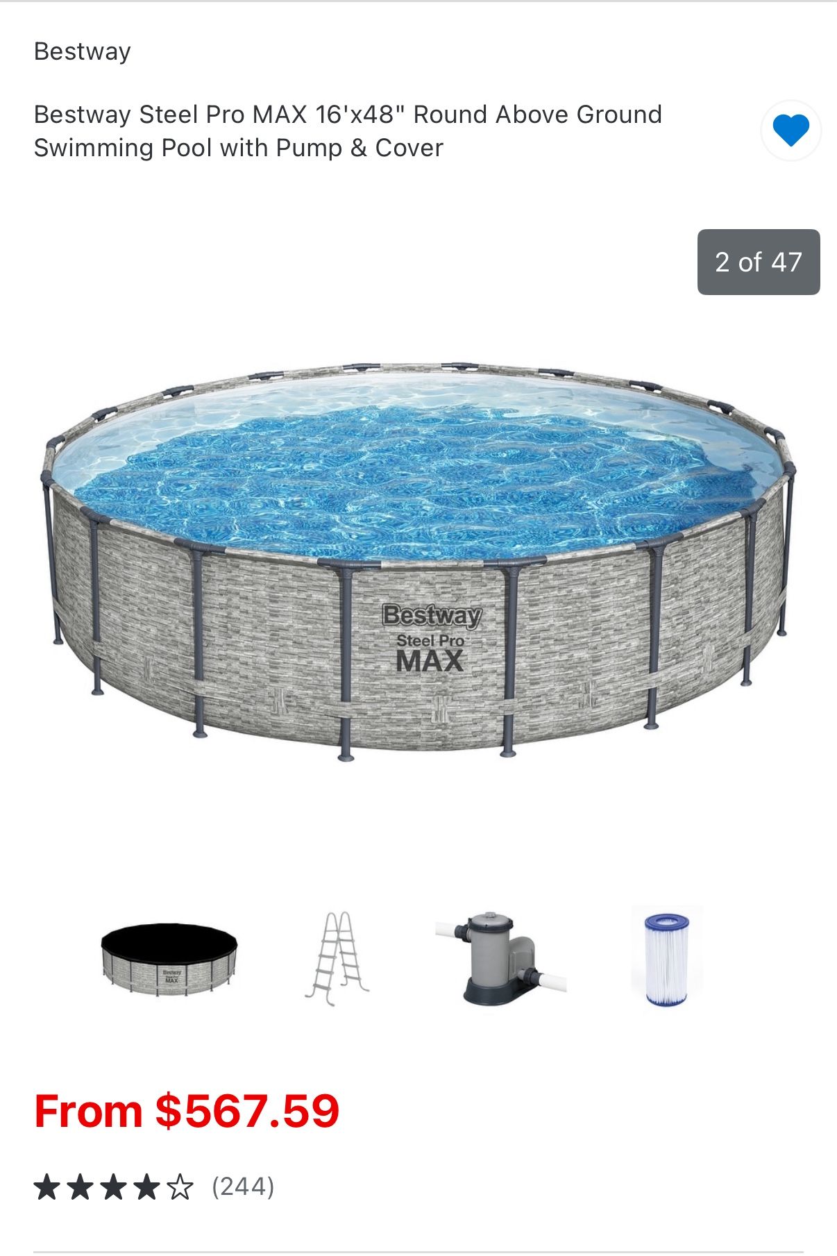 Above The Ground Pool And Maintenance Supplies