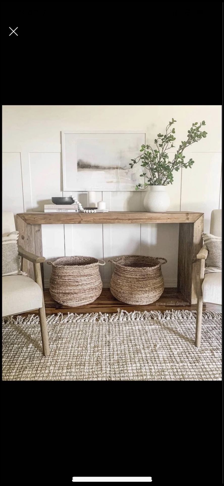 Custom Console Table