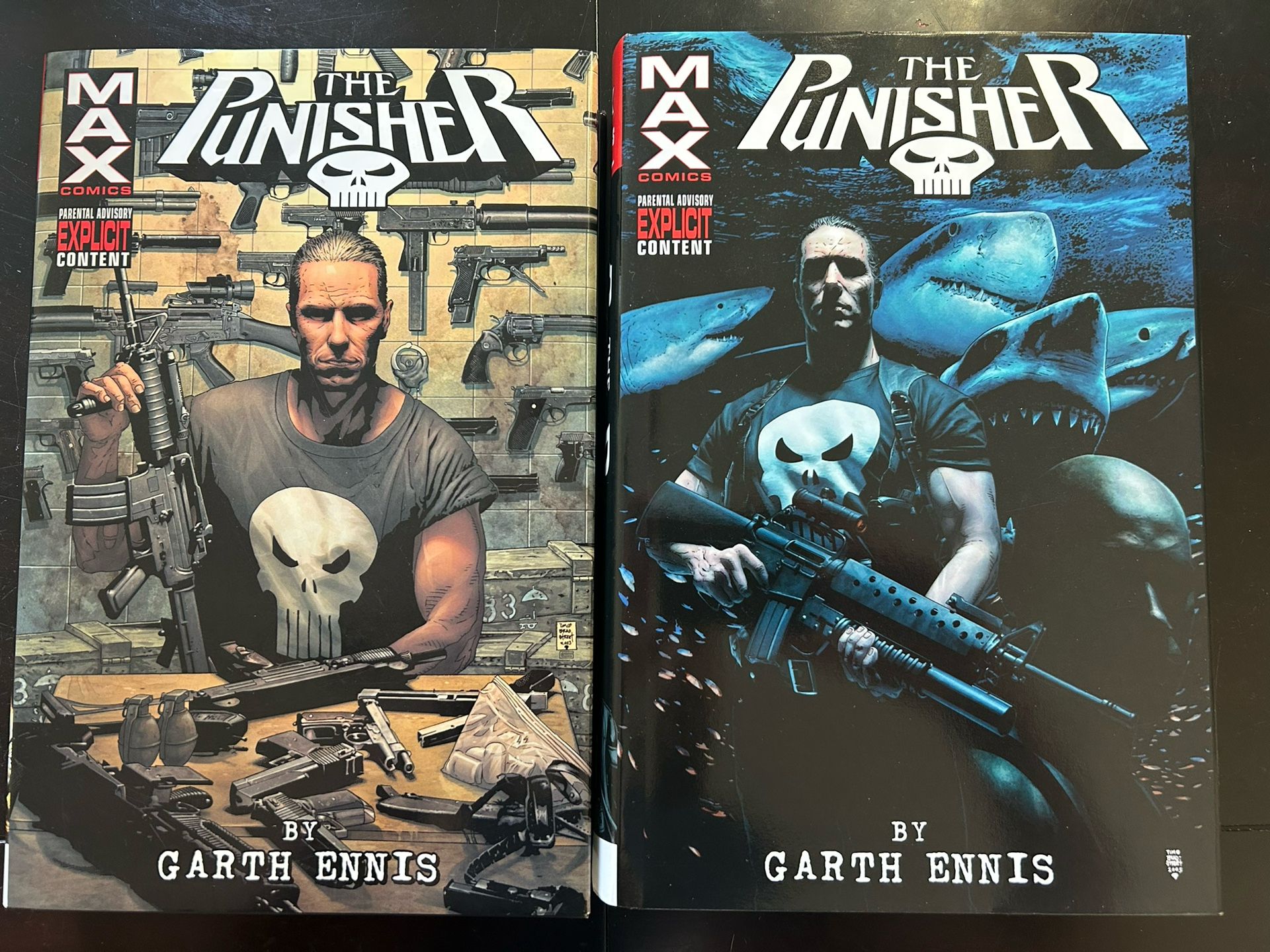 Marvel Punisher Max Vol 1 And Vol 2 Omnibus Garth Ennis