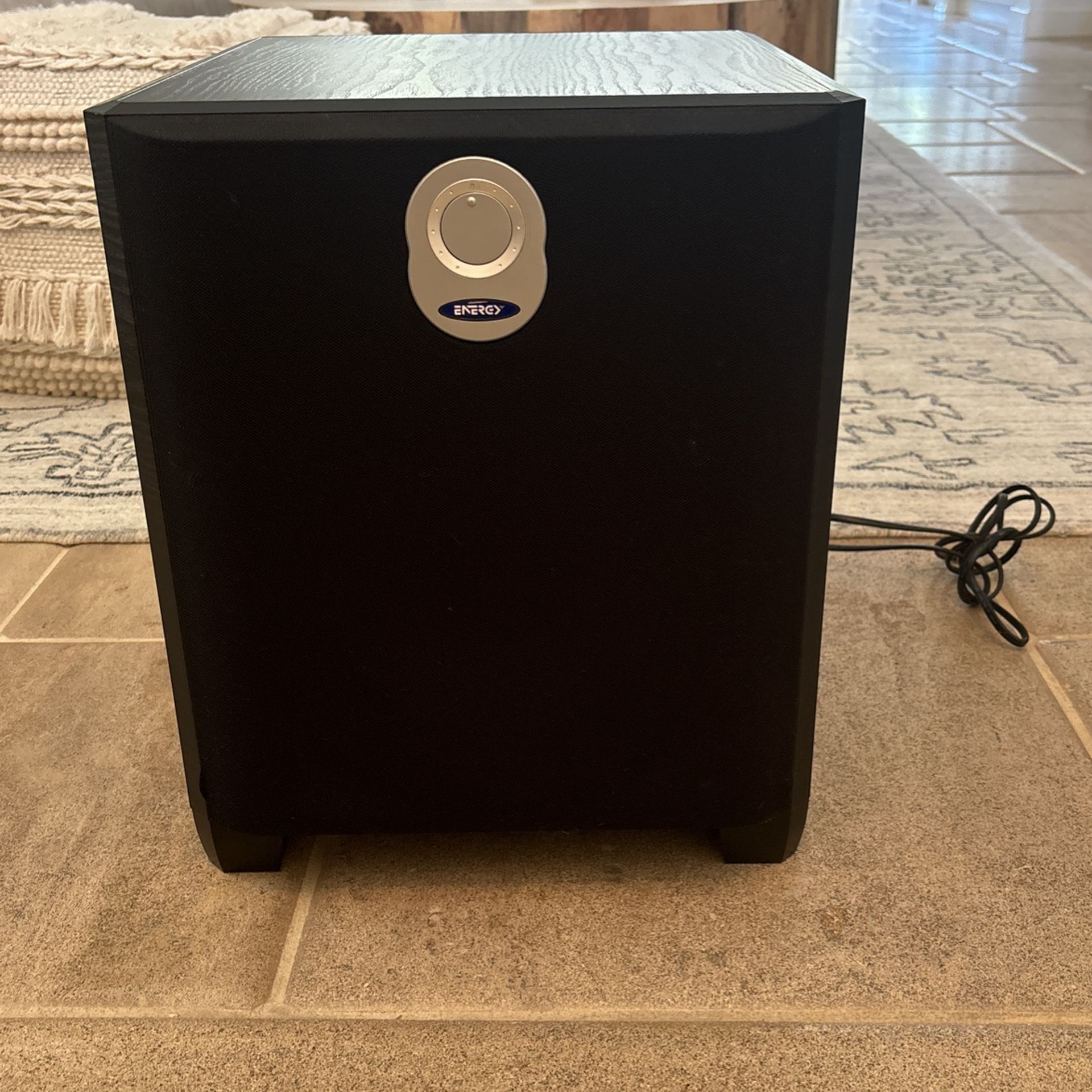 Energy  S 10.3 Subwoofer For Tv System $85