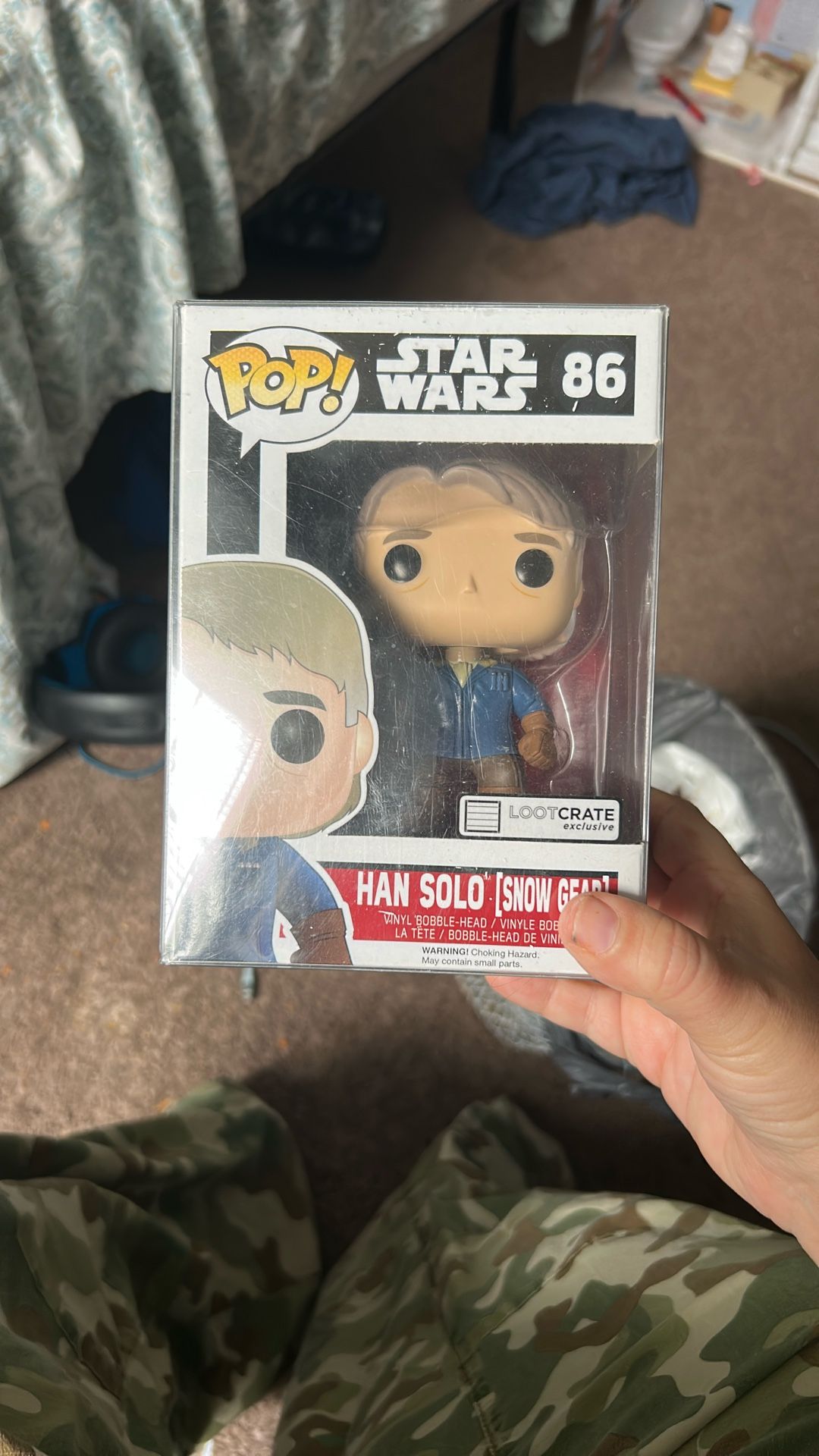 Loot Crate Exclusive Funko Pop #86 Star Wars Han Solo in Snow Gear The Force Awakens