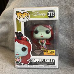 313 Dapper Sally Diamond Collection Hottopic Exclusive The Nightmare Before Christmas Funko Pop