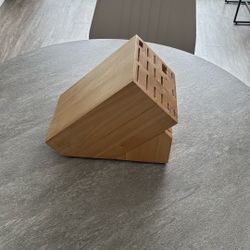 Wooden Knife Block