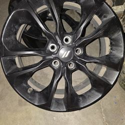 Dodge 20 Inch OEM Black Wheels