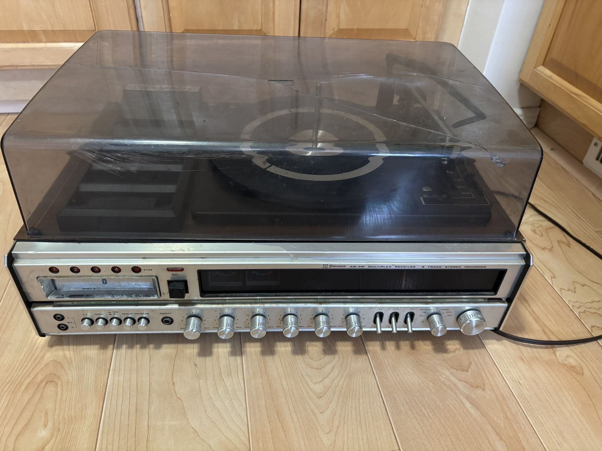 Vintage Emerson Stereo System