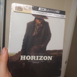 Horizon On 4k And Blu Ray Steel book Edition 