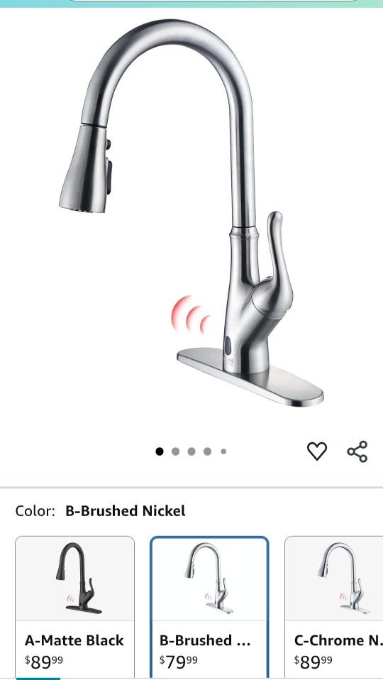 Battery Operated Sink Faucet