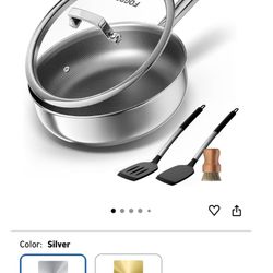 FogDream Titanium Hybrid Stainless Steel Pan
