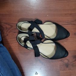 Black Flats Size 6