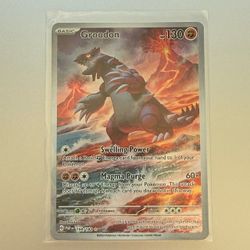 Pokemon Groudon Card Paradox Rift MINT