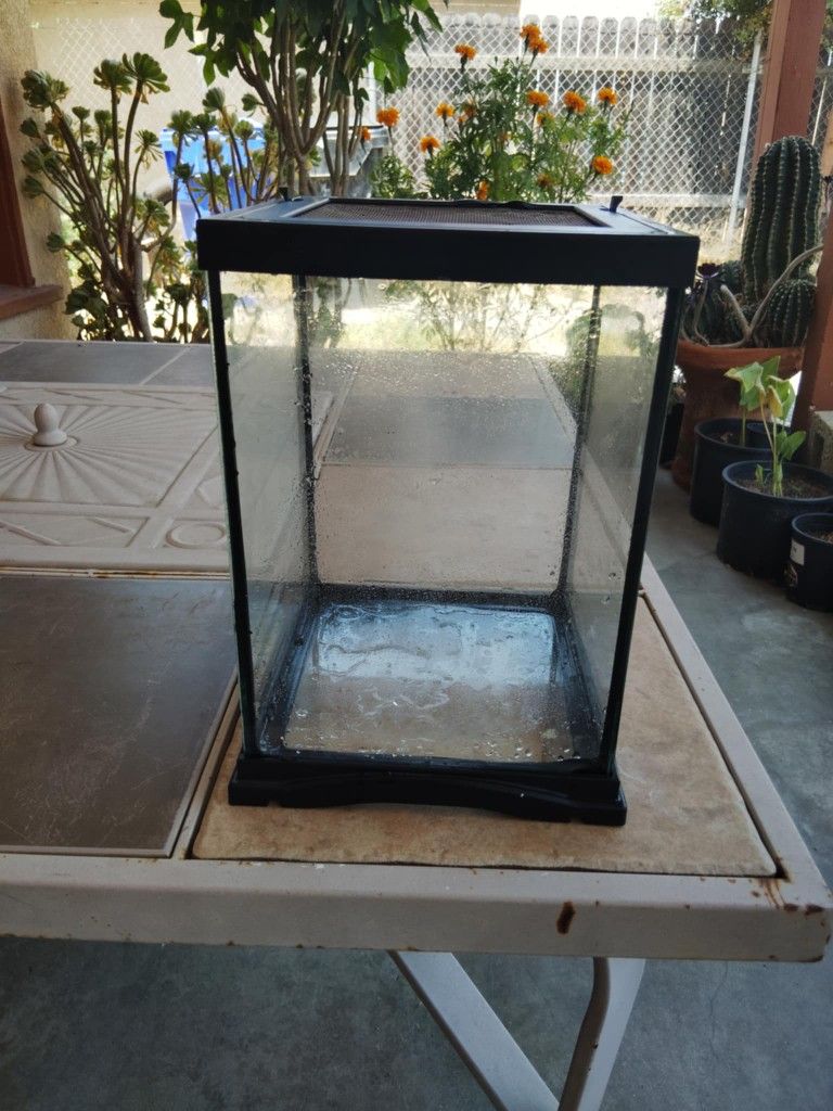 Small Tall Glass Enclosure