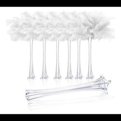 6 Pcs Eiffel Tower Vases for Centerpieces