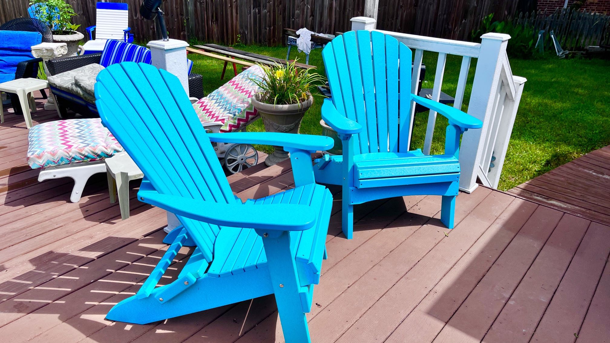 FOLDING ADIRONDACK CHAIRS / NEW