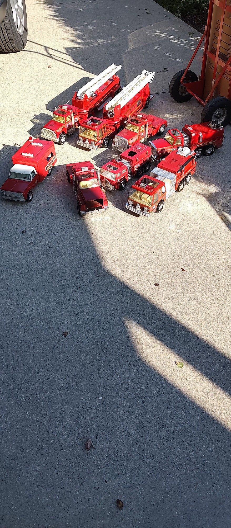 Nylint Metal Fire Trucks (Lot)