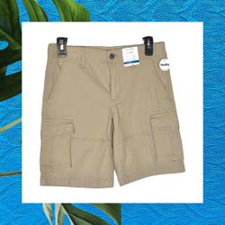 Arizona Jean Co. New w Tags Adjustable Waist Stretch Cargo Shorts Boys Size 14 Husky