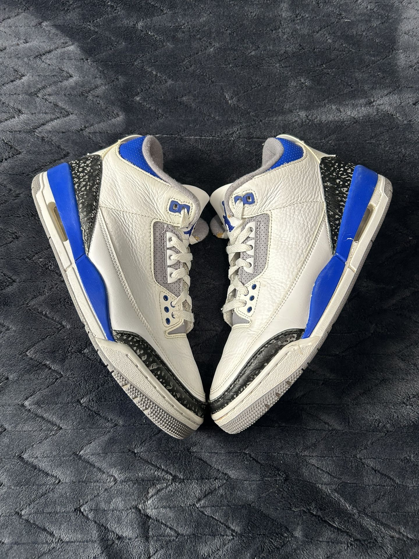 Jordan 3 Racer Blue Size 8.5