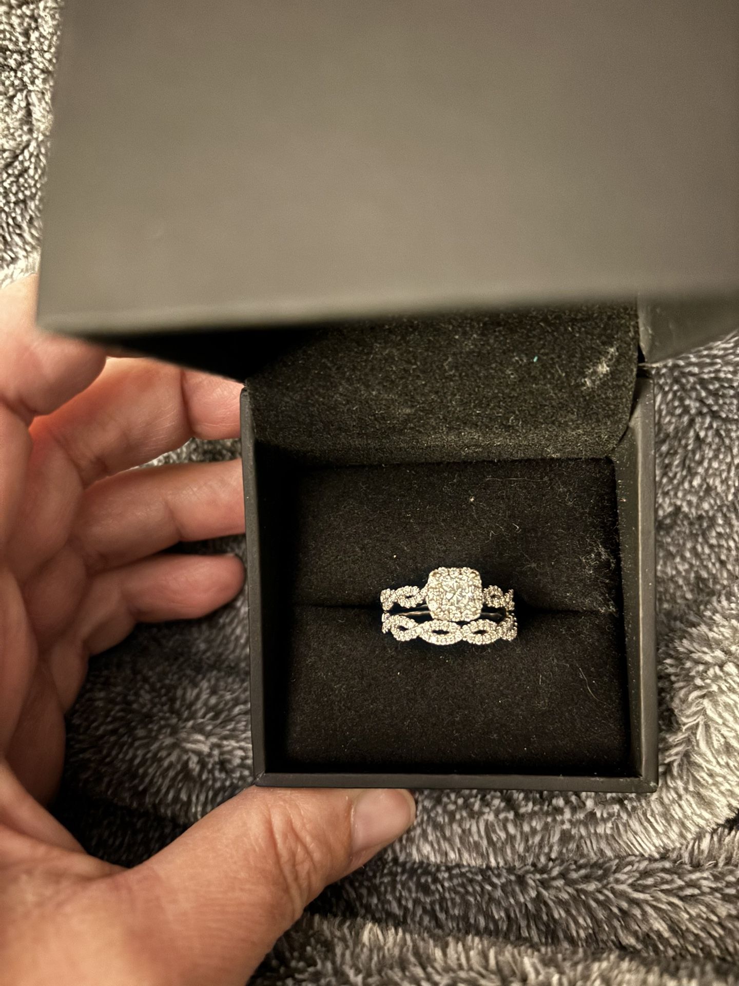 Engagement Ring And Wedding band