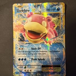 Nintendo Pokemon TCG Slowbro 43/108 Evolutions Reverse Holo Rare 180 HP EN