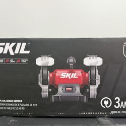 Skil 3.0 Amp 8 In. Benchtop Grinder
