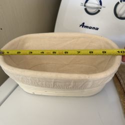 Banneton 10 inch Oval Shaped Dough Proofing Bowls w/Liners Perfect for Professional & Home Sourdough Bread Baking