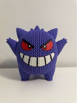 Giant 3D Printed Gengar Fan Art