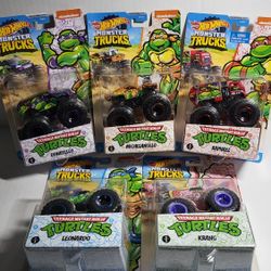 TMNT Monster Trucks Set