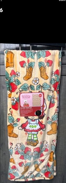 Strawberry Shortcake Cowgirl Blanket