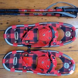 Kids Snowshoes + Poles