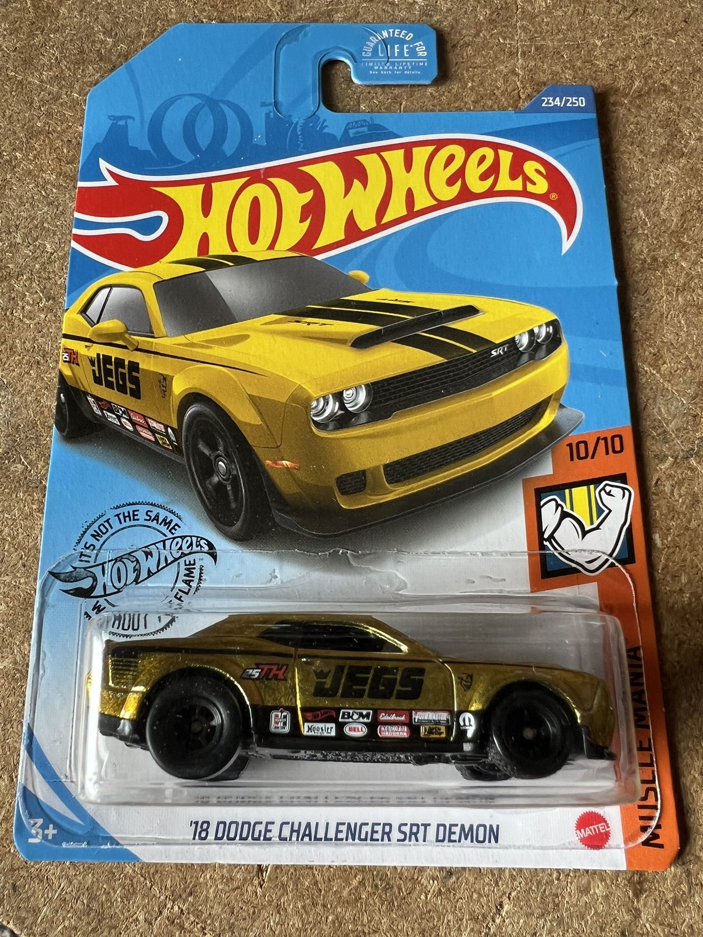 Hotwheels 18 Dodge Challenger SRT Demon TH