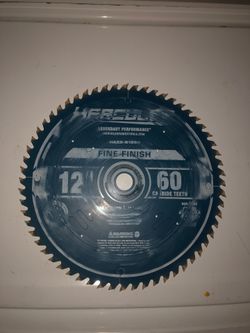 12” 60 Teeth Fine Finish Circular Saw Blade
