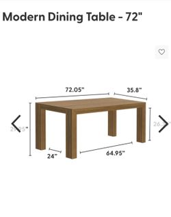 Brand New Modern Dining Table 