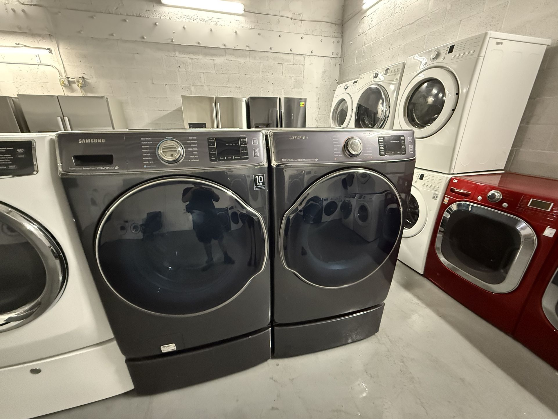 Samsung Extra Large Capacity Washer And Dryer “30 ( Lavadora Y Secadora )
