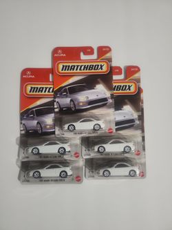 Matchbox 1997 Acura Integra Type R Lot of 5