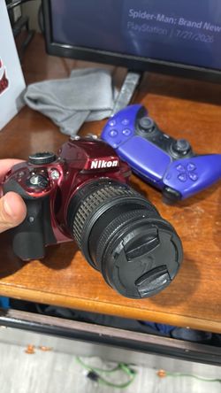 Nikon D3200 DSLR Camera + 18–55mm VR Lens, Battery & Charger