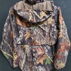 RIVERS WEST ORIGINAL BACK COUNTRY STALKER MOSSY OAK BREAK UP CAMOUFLAGE JACKET SIZE MEDIUM 