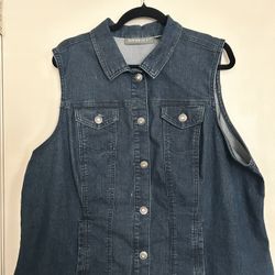 Women’s Denim Vest