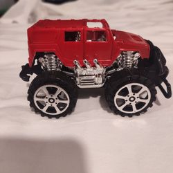 A Little Red Monster Truck 