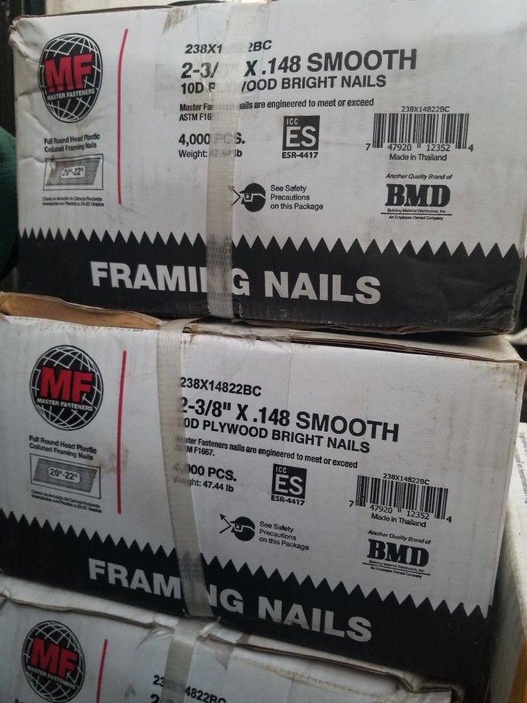 M.F Smooth Frameing Nails