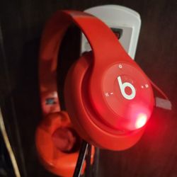 Wireless Bluetooth Headphones Red