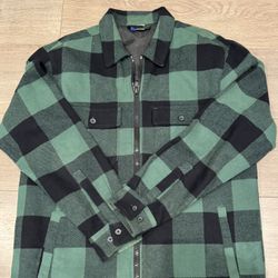 H&M Light Green Jacket Size Medium Men Used Great Conditions 