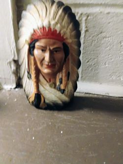 Vintage Native American Porcelain Doll