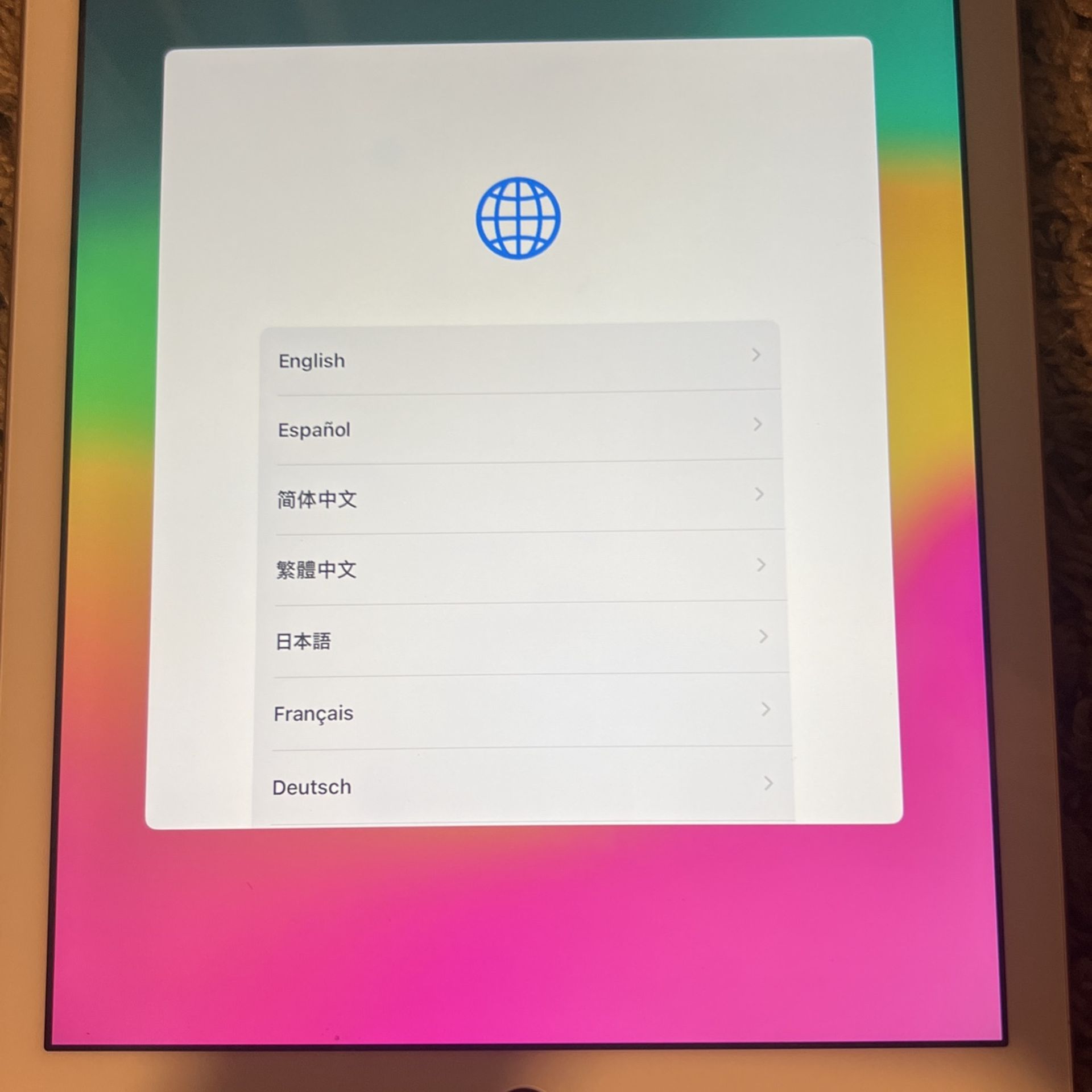 Apple iPad (6th gen +WiFi) rose gold