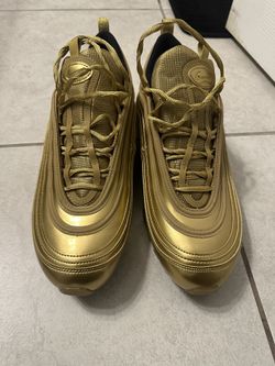 Authentic Gold Air Max 97 Men Size 13