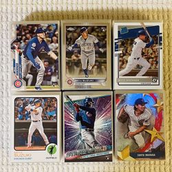 Chicago Cubs 325 Card Baseball Lot!