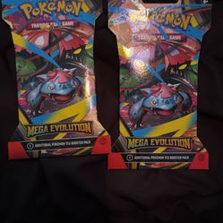 Mega evolution booster packs