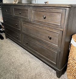 Wood dresser
